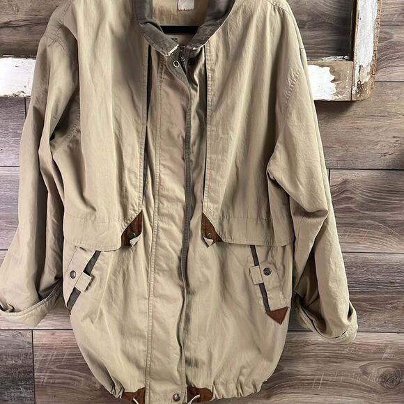 Izzi Outerwear Jacket Coat , Tan and Taupe, See Description - Picture 2 of 7